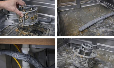 식기세척기 냄새 나는 이유와 물 고임 원인